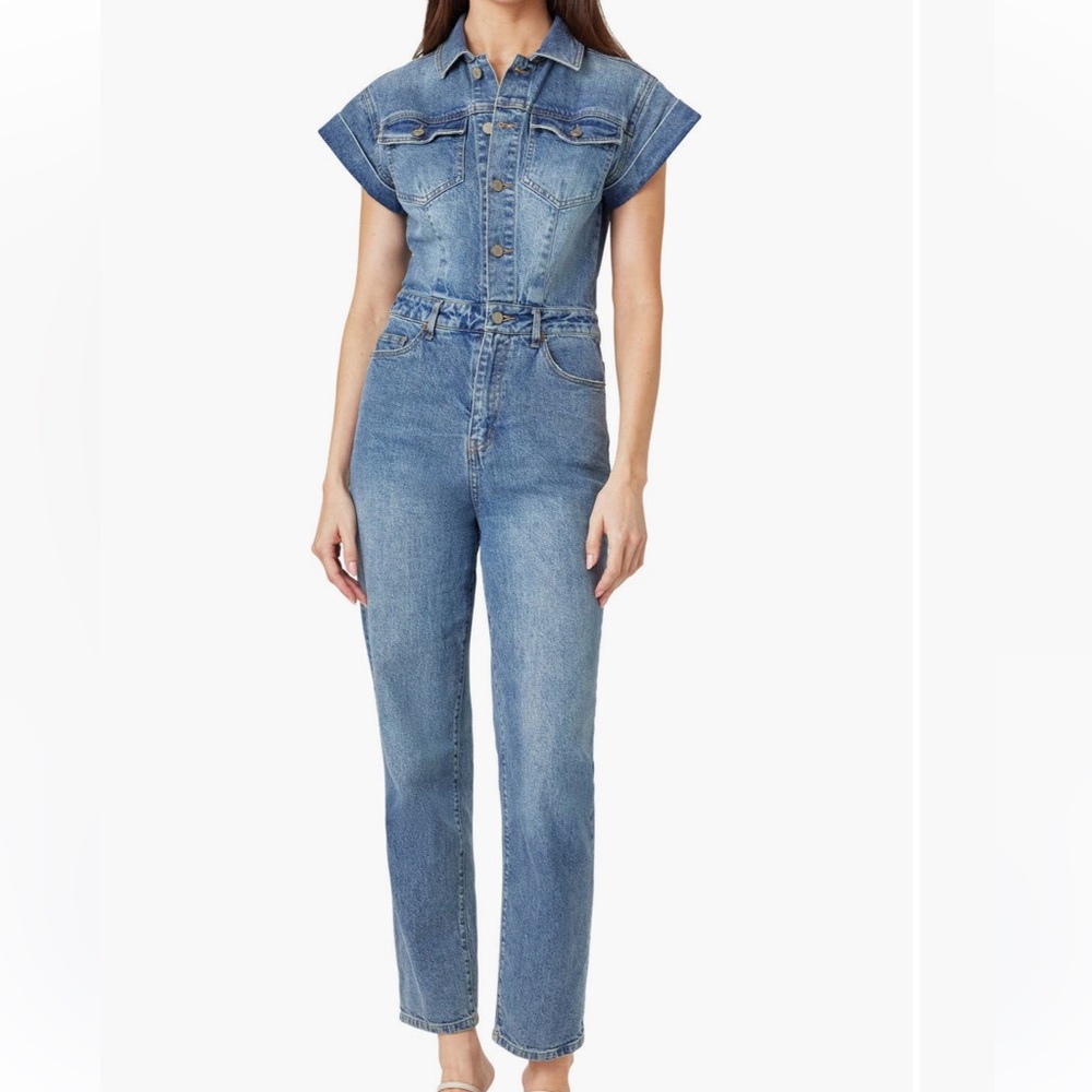 Habitual Denim Jumpsuit